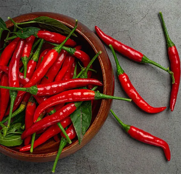 Red chilli whole